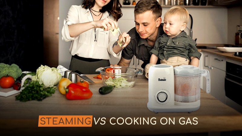 Why Steaming Baby Food is Better Than Cooking on Gas