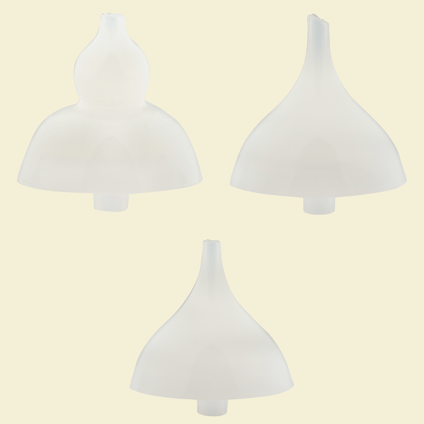Silicon Nozzles - Set of 3 (Compatible with: Nose Bliss)