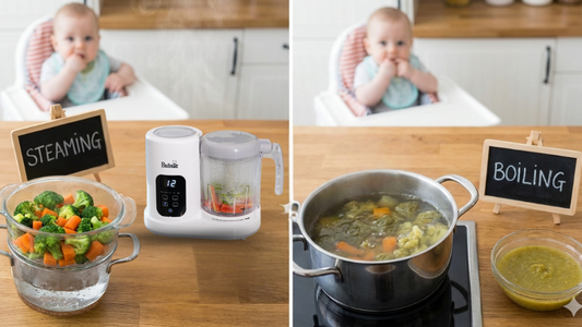 Steaming vs Boiling: The Secret to Retaining Baby Food Nutrition