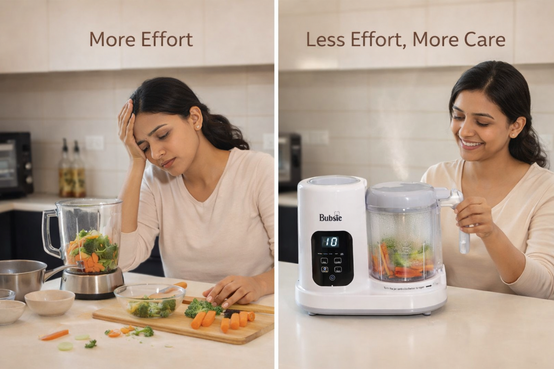 Baby Food Maker vs Regular Blender: Which Is Actually Worth It for Indian Moms?