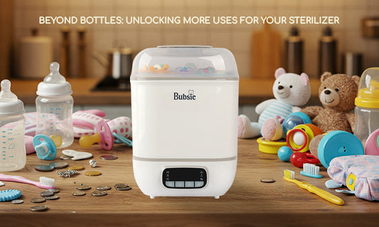 baby bottle sterilizer uses