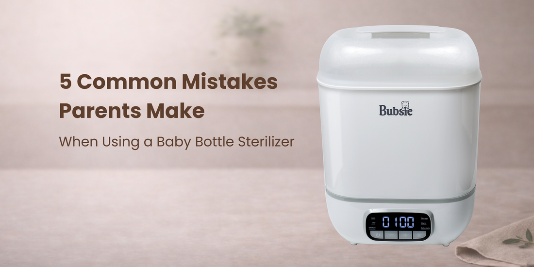 Common baby bottle sterilizer mistakes for newborn safety