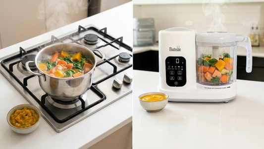Why Steaming Baby Food is Better Than Cooking on Gas
