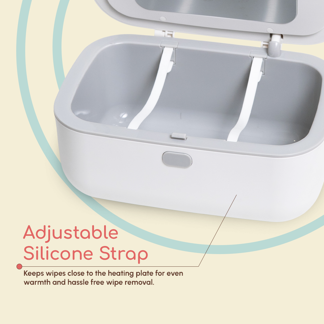 Gentle warm wipes for newborn care