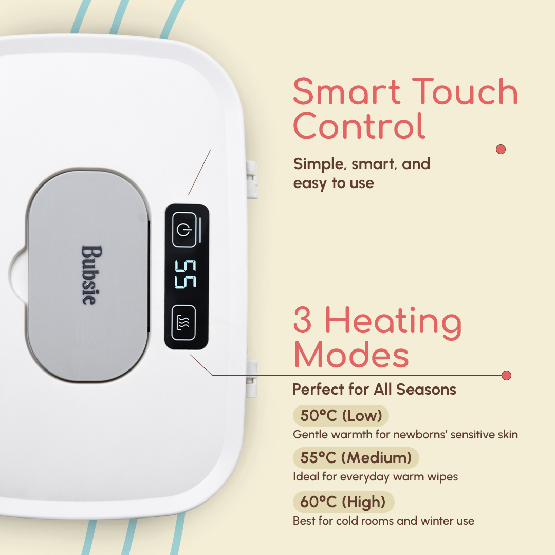 Premium baby wipe warmer for home use