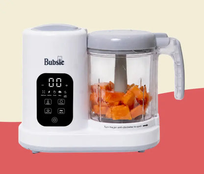 Lil Chef Pro 8-in-1 Baby Food Processor with Steamer, Blender & Self-Clean Function